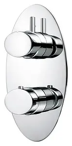 Термостат для 1 потребителя Bossini Oval хром Z006210.030, 1