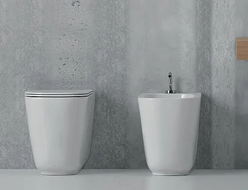 Унитаз приставной безободковый Kerasan Tribeca белый матовый 511830