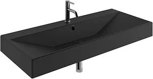 Раковина Kludi Resa 120 черный матовый 59WW12139 Раковина Kludi Resa 120 черный матовый 59WW12139, 1