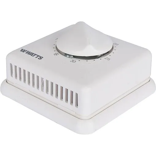 Проводной комнатный терморегулятор НО/НЗ 230В WATTS Belux TI-NL белый 10013363
