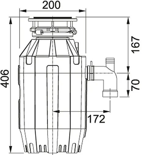Измельчитель пищевых отходов Franke Turbo Elite TE-125 134.0535.242 Измельчитель пищевых отходов Franke Turbo Elite TE-125 134.0535.242