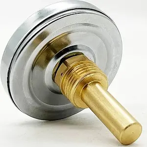 Термометр биметаллический TIM 63мм 120°С гильза 50мм ½&quot; Y-63A-50-120, 5