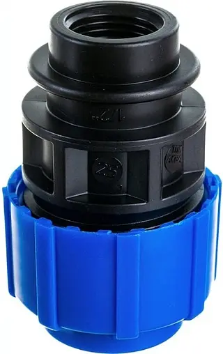 Муфта компрессионная переходная 25мм x 1&quot;в ТПК-Аква 52002501