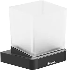 Стакан Ravak 10° чёрный матовый X07P557, 1