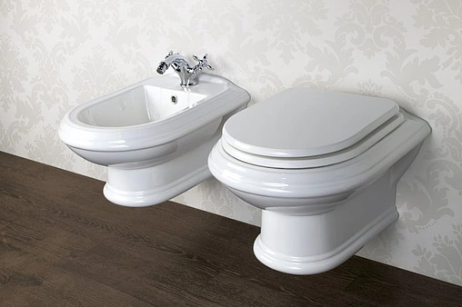 Унитаз подвесной Cezares King Palace белый CZR-163-TH