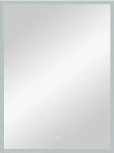 Зеркало с подсветкой Continent Frame White Led 70x100 белый ЗЛП437