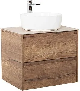Тумба-умывальник подвесная BelBagno KRAFT 60 Rovere Tabacco KRAFT-600-2C-SO-RT+, 4