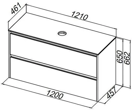 Столешница Allen Brau Activity 120 альба 1.34025.AL