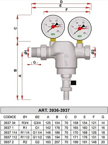 Фильтр тонкой очистки воды 1&quot;н x 1&quot;в Far FA 3937 1