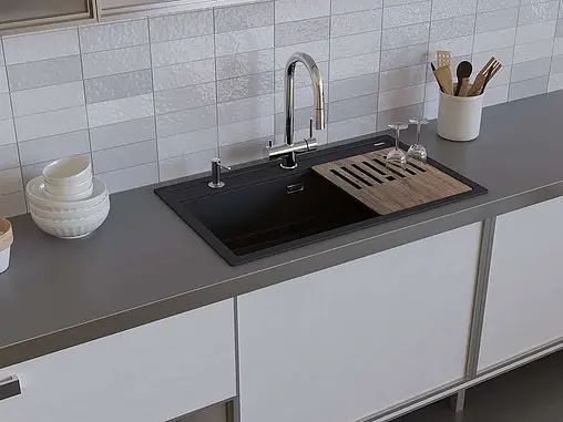 Мойка кухонная Omoikiri Kitagawa 86-LB-WH белый 4993795