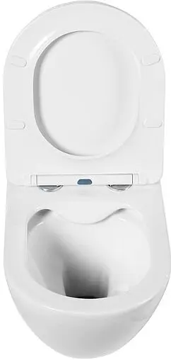 Комплект 5 в 1 BelBagno Amanda BB051CHR/BB051SC/BB002-80/BB014-SR-BIANCO с кнопкой белый глянцевый