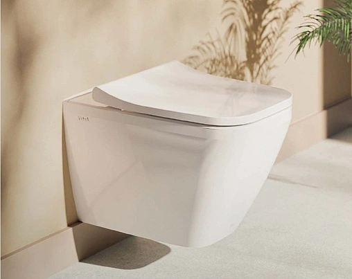 Комплект 5 в 1 VitrA Integra Square Rim-Ex 9856B003-7206 с кнопкой Loop 740-0780 хром глянцевый