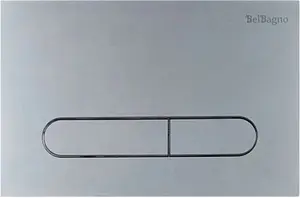 Клавиша смыва для унитаза BelBagno Prospero BB006-PR-CHROME.M хром матовый Клавиша смыва для унитаза BelBagno Prospero BB006-PR-CHROME.M хром матовый, 1