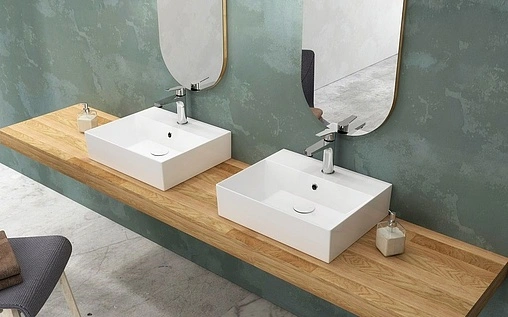 Раковина ISVEA SistemaZ Frame 50 белый 10SF50051