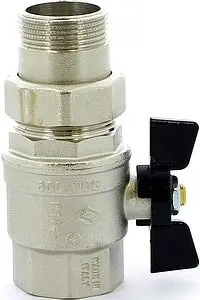 Кран шаровый с американкой 1¼"в x 1¼"н Bugatti Oregon 03220042 Кран шаровый с американкой 1¼"в x 1¼"н Bugatti Oregon 03220042, 3