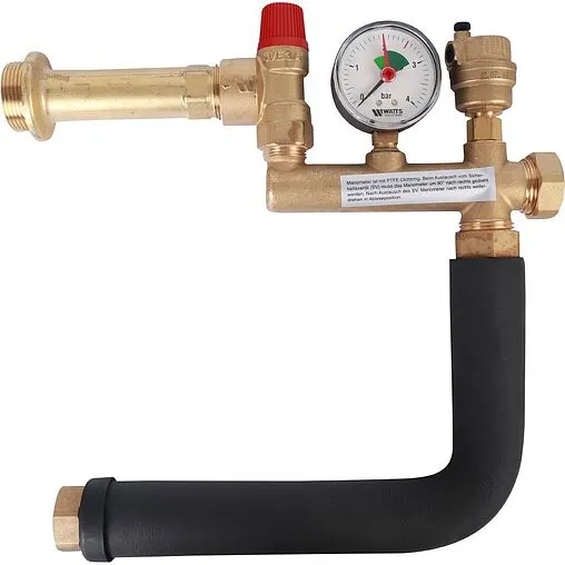 Группа безопасности котла до 60 кВт 1&quot; 3 бар Buderus KSS8 7736602387