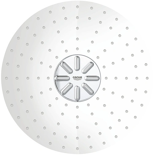 Лейка верхнего душа с настенным креплением Grohe Rainshower 310 SmartActive белый/хром 26475LS0