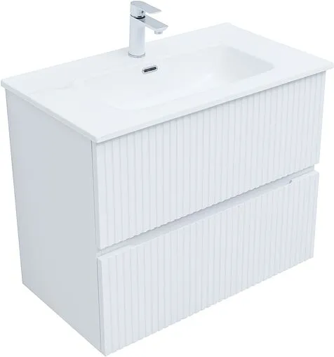 Тумба под умывальник Aquanet Джейн 80 белый матовый 00313286