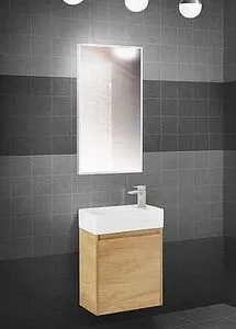 Зеркало BelBagno 50x80 сатин SPC-AL-500-800 Зеркало BelBagno 50x80 сатин SPC-AL-500-800, 4