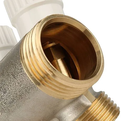 Коллектор регулирующий проходной 3 отвода 1"в/н x ¾"ек Stout SMB 6851 013403 Коллектор регулирующий проходной 3 отвода 1"в/н x ¾"ек Stout SMB 6851 013403