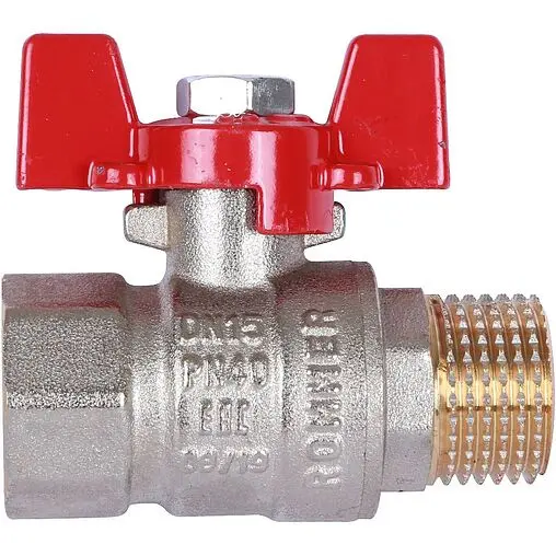Кран шаровый ½"в x ½"н Rommer RBV-0004-0210215