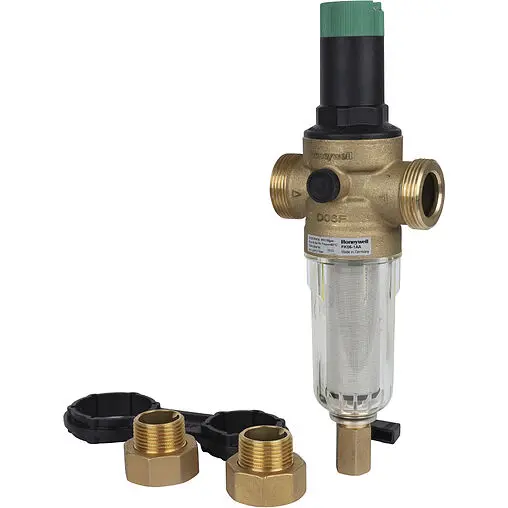 Фильтр тонкой очистки воды с редуктором давления 1"н x 1"н Honeywell-Braukmann FK06-1"ААM HWLFIN085 Фильтр тонкой очистки воды с редуктором давления 1"н x 1"н Honeywell-Braukmann FK06-1"ААM HWLFIN085