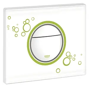 Клавиша смыва для унитаза Grohe Nova Cosmopolitan Print 38847LS0 белый луна Клавиша смыва для унитаза Grohe Nova Cosmopolitan Print 38847LS0 белый луна, 4