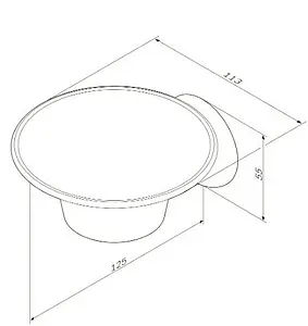 Мыльница Am.Pm Like хром A8034200 Мыльница Am.Pm Like хром A8034200, 2
