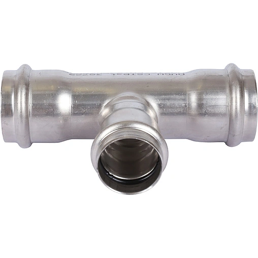 Тройник пресс редукционный 35мм x 28мм x 35мм Sanha NiroSan 9130 69130352835