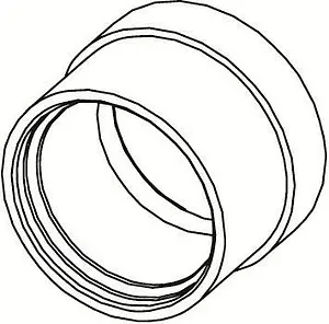 Гильза монтажная 20мм TECEflex 734520, 2