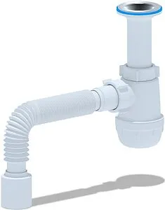 Сифон бутылочный для мойки Ани Пласт Грот A0510 Сифон бутылочный для мойки Ани Пласт Грот A0510, 1