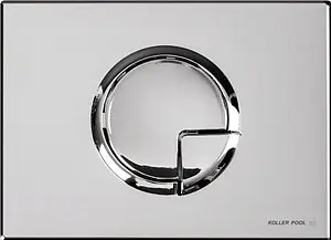 Клавиша смыва для унитаза Koller Pool Kvadro Arch Dune 1200 SL KP-223-002 хром глянцевый, 1