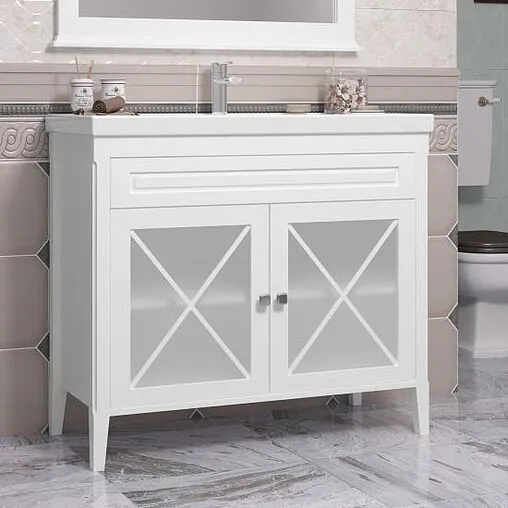 Зеркало Opadiris Палермо 100 белый 00-00006728