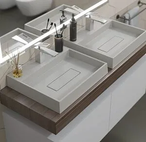 Раковина Uperwood UPD Tanos Quartz 50 жасмин 291030048 Раковина Uperwood UPD Tanos Quartz 50 жасмин 291030048, 5