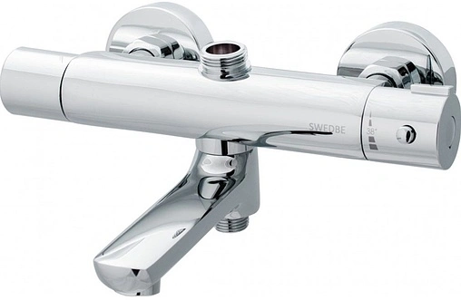Термостат для ванны Swedbe Hermes хром 9041
