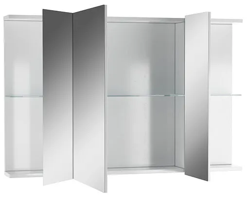 Шкаф-зеркало Айсберг Мега 105 белый DM4606HZ