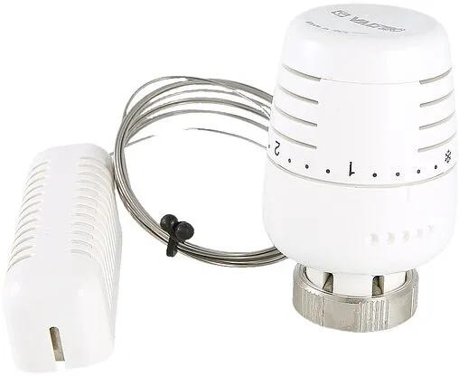 Головка термостатическая с выносным настенным датчиком М30x1.5 Valtec белый VT.5010.0.0 Головка термостатическая с выносным настенным датчиком М30x1.5 Valtec белый VT.5010.0.0