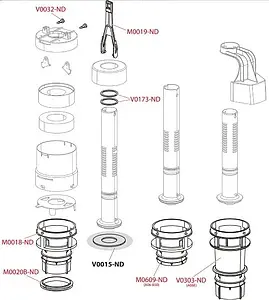 Клапан смыва AlcaPlast A06 Клапан смыва AlcaPlast A06, 2