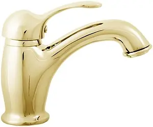 Смеситель для раковины Rav Slezak Labe золото L026.5Z Смеситель для раковины Rav Slezak Labe золото L026.5Z, 1