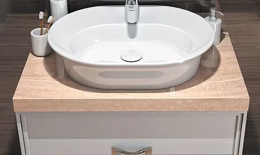 Тумба-умывальник подвесная Kerama Marazzi Canaletto 80 белый CN.80+