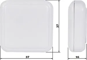 Беспроводной датчик комнатной температуры в герметичном корпусе TECH ST-CL-mini WG.03.0142 Беспроводной датчик комнатной температуры в герметичном корпусе TECH ST-CL-mini WG.03.0142, 2