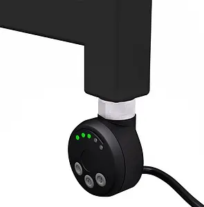 Полотенцесушитель электрический лесенка Lemark Atlantiss П7 600х500 черный матовый LM32607REBL, 4