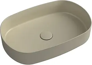 Раковина ISVEA Infinity 55 слоновая кость 10NF65055-2K Раковина ISVEA Infinity 55 слоновая кость 10NF65055-2K, 1