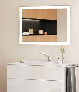 Зеркало с подсветкой Roca Carmen 70 с подогревом белый 812341000 Зеркало с подсветкой Roca Carmen 70 с подогревом белый 812341000, 4