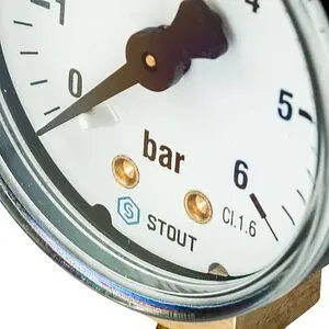 Манометр радиальный Stout 50мм 6 бар ¼" SIM-0010-500608 Манометр радиальный Stout 50мм 6 бар ¼" SIM-0010-500608, 5