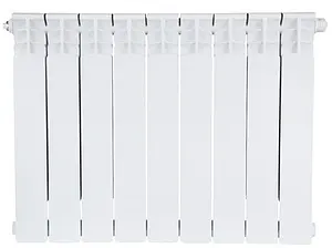 Радиатор биметаллический 9 секций нижнее правое подключение Stout Space 500 SRB-0320-050009 Радиатор биметаллический 9 секций нижнее правое подключение Stout Space 500 SRB-0320-050009, 2