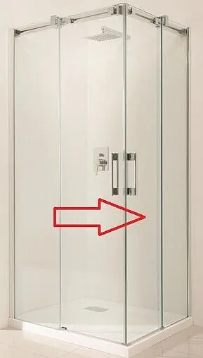 Душевая дверь 1200мм прозрачное стекло Radaway Espera KDD 120 R 380153-01R