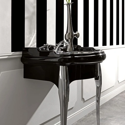 Раковина Kerasan Retro 100 черный 105004*1