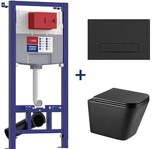 Комплект 5 в 1 Lemark Peneda Expert+Bit+ Florex Black 100122236 с кнопкой Bit 9802006 черный матовый soft touch Комплект 5 в 1 Lemark Peneda Expert+Bit+ Florex Black 100122236 с кнопкой Bit 9802006 черный матовый soft touch, 1