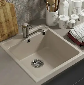 Мойка кухонная Uperwood UPD-406 лён 391020203 Мойка кухонная Uperwood UPD-406 лён 391020203, 3